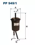 Топливный фильтр Filtron PP 949/1