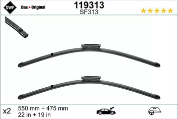 SWF VisioFlex 119313 <span>щетки стеклоочистителя 550/475 мм</span>