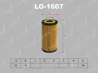 Масляный фильтр Lynx LO-1607