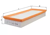 Воздушный фильтр Mahle LX 978