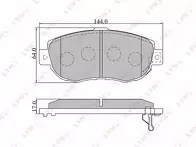 Передние тормозные колодки Lynx  BD-7524