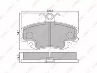 Передние тормозные колодки Lynx  BD-6301
