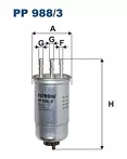 Топливный фильтр Filtron  PP 988/3
