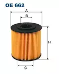 Масляный фильтр Filtron  OE 662