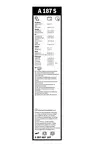 Комплект дворников Bosch AeroTwin 600/450 мм A 187 S