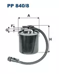 Топливный фильтр Filtron  PP 840/8