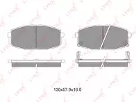 Передние тормозные колодки Lynx  BD-4404