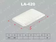 Воздушный фильтр Lynx LA-420