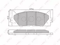 Передние тормозные колодки Lynx  BD-7530