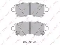 Передние тормозные колодки Lynx  BD-5123