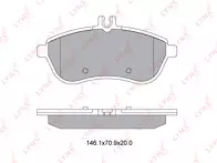 Передние тормозные колодки Lynx  BD-5318