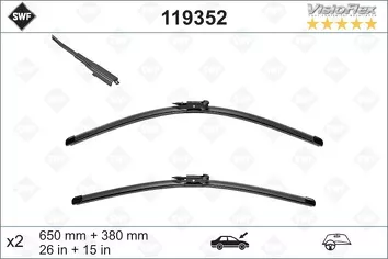SWF VisioFlex 119352 <span>щетки стеклоочистителя 650/380 мм</span>