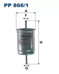 Топливный фильтр Filtron  PP 866/1