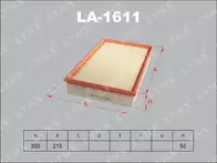 Воздушный фильтр Lynx  LA-1611