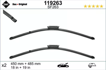 SWF VisioFlex 119263 <span>щетки стеклоочистителя 450/485 мм</span>