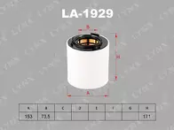 Воздушный фильтр Lynx  LA-1929