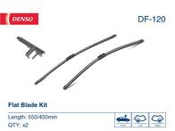Комплект дворников Denso Flat 550/450 мм DF-120