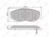 Передние тормозные колодки Lynx  BD-3404