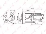 Топливный фильтр Lynx  LF-953M