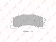 Передние тормозные колодки Lynx  BD-4201