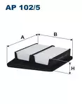 Воздушный фильтр Filtron AP 102/5