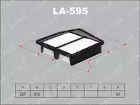 Воздушный фильтр Lynx  LA-595