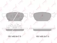 Передние тормозные колодки Lynx  BD-3423