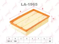 Воздушный фильтр Lynx LA-1965