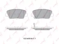 Передние тормозные колодки Lynx  BD-3630