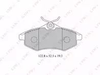 Передние тормозные колодки Lynx  BD-2204