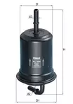 Топливный фильтр Knecht  KL 456