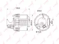 Топливный фильтр Lynx  LF-364M