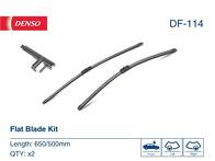 Комплект дворников Denso Flat 650/500 мм DF-114