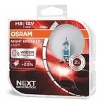 Osram Night Breaker Laser +150% H8  64212NL-HCB