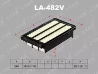 Воздушный фильтр Lynx  LA-482V
