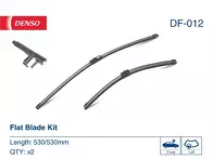 Комплект дворников Denso Flat 530/530 мм DF-012