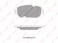 Передние тормозные колодки Lynx  BD-7522
