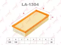 Воздушный фильтр Lynx  LA-1304