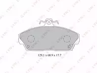 Передние тормозные колодки Lynx  BD-3426