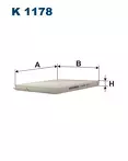 Фильтр Filtron  K 1178