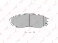 Передние тормозные колодки Lynx BD-4411 для Kia Sorento 1 пок.