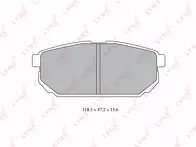 Задние тормозные колодки Lynx BD-4413 для Kia Sorento 1 пок.