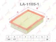 Воздушный фильтр Lynx  LA-1105-1