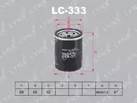 Масляный фильтр Lynx  LC-333