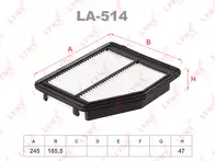 Воздушный фильтр Lynx LA-514