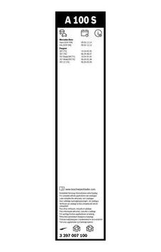 Bosch AeroTwin A100S <span>щетки стеклоочистителя 700/650 мм</span>