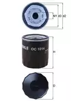 Масляный фильтр Mahle  OC 1014