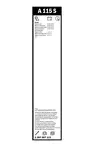 Комплект дворников Bosch AeroTwin 600/450 мм A 115 S