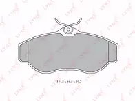 Передние тормозные колодки Lynx  BD-5002
