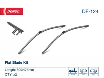 Denso Flat DF-124 <span>щетки стеклоочистителя 600/475 мм</span>